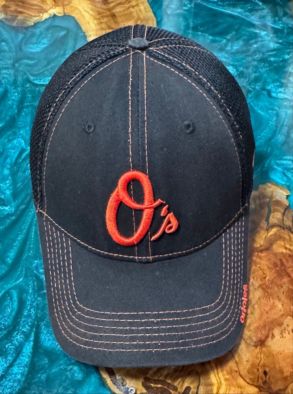 Baltimore Orioles O's New Era NFL Neo 39THIRTY Fitted Medium Large Mesh